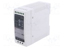 Power supply: switched-mode; for DIN rail; 60W; 48VDC; 1.25A; 78%