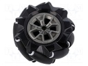 Robot.access: right wheel; Colour: black; Pcs: 1; Plating: rubber