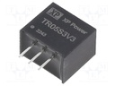 DC/DC Converter, ITE, 1 Output, 1.65 W, 3.3 V, 500 mA, TR Series