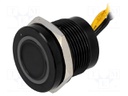 Switch: piezoelectric; Pos: 2; SPST-NO; 0.2A/24VAC; 0.2A/24VDC