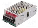 Power supply: switched-mode; modular; 35W; 15VDC; 101.6x63.5x33mm