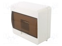 Enclosure: for modular components; IP40; white; No.of mod: 7