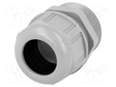 Cable gland; M40; IP68; Mat: polyamide; dark grey; UL94V-2