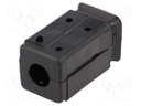 Mounting coupler; for profiles; W: 22mm; H: 42mm; Mat: polyamide