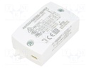 Power supply: switched-mode; LED; 6W; 3÷22VDC; 350mA; 90÷264VAC