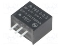 Converter: DC/DC; 1.65W; Uin: 4.75÷32V; Uout: 3.3VDC; Iout: 500mA