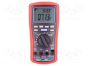 Insulation resistance meter; 2x LCD,bargraph; Sampling: 5x/s