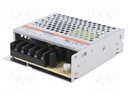 Power supply: switched-mode; voltage source; 75W; 48VDC; 1.6A