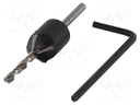 Tool accessories: screw starter; Ø: 3.2mm; blister; Ø: 3.2÷12mm