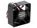 Fan: DC; axial; 24VDC; 60x60x25mm; 36.6m3/h; 30.5dBA; ball bearing