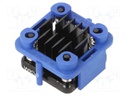 Heatsink: extruded; grilled; BGA; black; L: 19mm; W: 19mm; H: 11.6mm