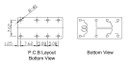 Relay: electromagnetic; DPDT; Ucoil: 5VDC; 2A; 1A/120VAC; 2A/24VDC