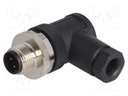 Plug; M12; PIN: 4; male; A code-DeviceNet / CANopen; for cable