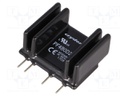 Relay: solid state; Ucntrl: 4÷15VDC; 25A; 48÷660VAC; THT; SIP