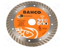 Cutting diamond wheel; Ø: 150mm; Øhole: 22.23mm; Disc thick: 3mm