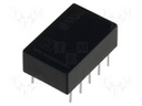 Relay: electromagnetic; DPDT; Ucoil: 24VDC; 0.5A/125VAC; 1A/30VDC