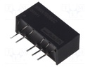 Isolated Board Mount DC/DC Converter, 1kV Isolation, ITE, 2 Output, 2 W, 9 V, 111 mA, -9 V