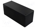 Enclosure: multipurpose; X: 75mm; Y: 190mm; Z: 75mm; polyester; black