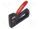 Stapler; manual