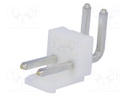 Socket; wire-board; male; VH; 3.96mm; PIN: 2; THT; 250V; 10A; -25÷85°C