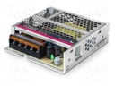 Power supply: switching; for building in; 72W; 12VDC; 6A; OUT: 1