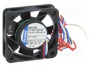 Fan: DC; axial; 40x40x10mm; 8.8m3/h; 26dBA; slide bearing; 6000rpm