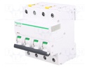 Circuit breaker; 400VAC; Inom: 25A; Poles: 4; DIN; Charact: C; 6kA