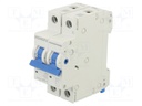 Circuit breaker; 230/400VAC; Inom: 20A; Poles: 1+N; Charact: C; IP20