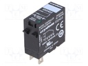 Relay: solid state; Ucntrl: 3÷15VDC; 3A; 24÷280VAC; socket