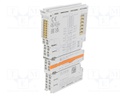 Industrial module: digital input; 24VDC; -25÷60°C; IP20; IN: 16