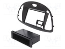 Radio mounting frame; Hyundai; 2 DIN; black