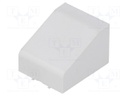 Stopper; for enclosures; UL94HB; Mat: ABS; grey; 17.5mm