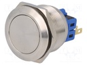 Switch: vandal resistant; Pos: 2; SPDT; 3A/220VAC; 5A/24VDC; IP65