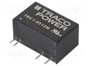 Converter: DC/DC; 1W; Uin: 4.5÷5.5V; 12VDC; Iout: 83mA; SIP9; 4.8g