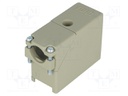 Enclosure: for 516 series; Mat: zinc alloy; PIN: 38; -40÷105°C