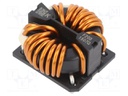 Inductor: wire with current compensation; THT; 1.3mH; 2.84mΩ