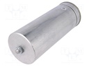 Capacitor: polypropylene; Body dim: Ø95x247mm; 100uF; ±10%; 60A