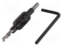 Tool accessories: screw starter; Ø: 3.5mm; blister; Ø: 3.5÷9.5mm