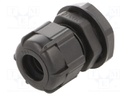 Cable gland; Mat: polyamide; black