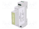 Converter: analog signals; DIN; 0÷10V; 24VDC; IP20; 17.5x94x65mm