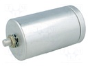 Capacitor: polypropylene; 1uF; ±10%; Ø45.5x78mm; 1600VDC; 850VAC