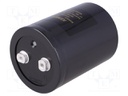 Capacitor: electrolytic; 6200uF; 450VDC; Leads: screw; ESR: 37mΩ