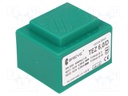 Transformer: encapsulated; 6VA; 230VAC; 10.5V; 10.5V; 285.7mA; IP00