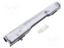LED lamp; IP20; 110÷240VAC; 6W; 600lm; 5000K; Mounting: clip,magnet