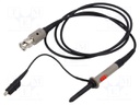 Probe: for oscilloscope; passive; 15MHz,350MHz; 1: 10; 1MΩ; 10÷35pF