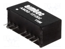 Converter: DC/DC; 3W; Uin: 9÷18V; Uout: 12VDC; Uout2: -12VDC; SIP8