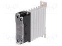 Relay: solid state; Ucntrl: 10÷30VDC; 25A; 24÷240VAC; DIN,on panel