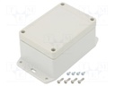 Enclosure: multipurpose; X: 75mm; Y: 105mm; Z: 55mm; Ritec; IP65