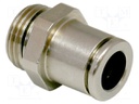 Straight push-in fitting; Mounting: G1/2-AG; Man.series: STV-GE