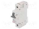 Circuit breaker; 230/400VAC; Inom: 6A; Poles: 1; DIN; Charact: C; 6kA